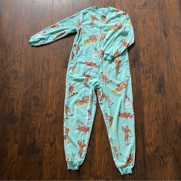 Nick & Nora Monkey Christmas Pajamas - Picture 2 of 13